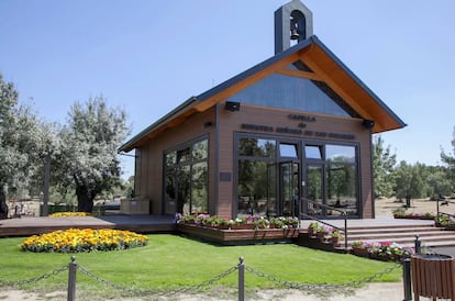 Capilla en Prado Nuevo donde se produjeron las supuestas apariciones. 