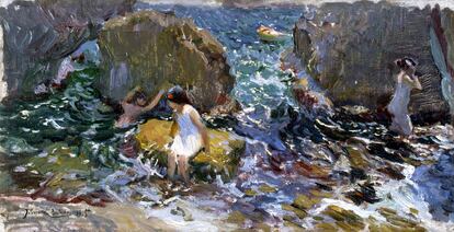 Sorolla en colecciones americanas