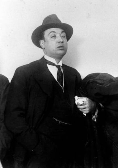 Salvador Seguí, en el II Congreso de la CNT en Madrid en 1919.