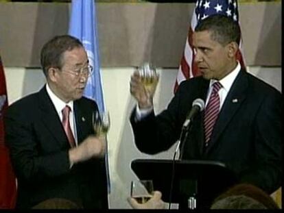 Obama pide ante la ONU una "nueva era de cooperación"