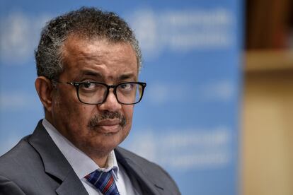 O diretor-geral da OMS, Tedros Adhanom Ghebreyesus.