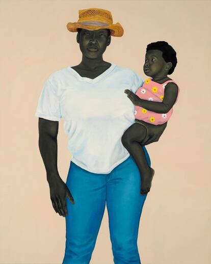 'Mother and Child', de Amy Sherald. 