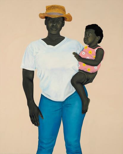 'Mother and Child', de Amy Sherald.