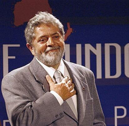 Luiz Inácio Lula da Silva, presidente de Brasil.