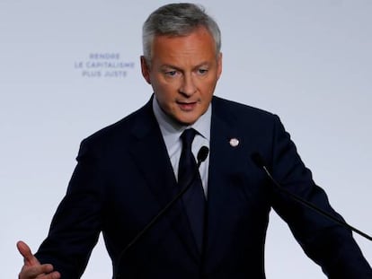 El ministro de Economía francés, Bruno Le Maire.