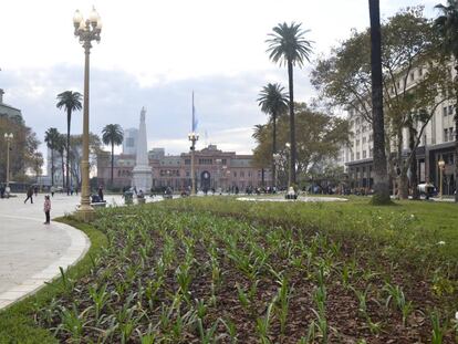 La Plaza de Mayo de Buenos Aires, tras la remodelación.