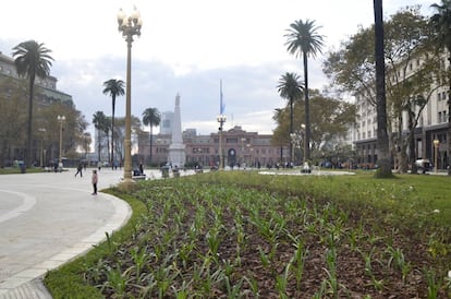 La Plaza de Mayo de Buenos Aires, tras la remodelación.