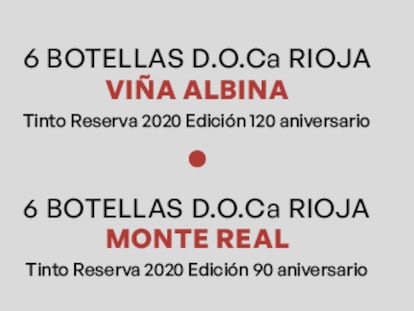 Una oferta exclusiva para los lectores de EL PAÍS compuesta por 12 botellas