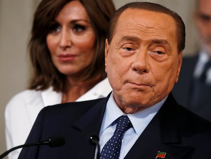 Silvio Berlusconi, en Roma en 2019.