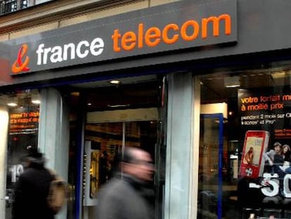 Una tienda de France Telecom en 2009.