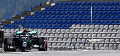 Valtteri Bottas, este sábado en la clasificación del Gran Premio de Austria.