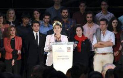 La consejera de Desarrollo Económico y Competitividad del Gobierno vasco, Arantza Tapia (c). EFE/Archivo