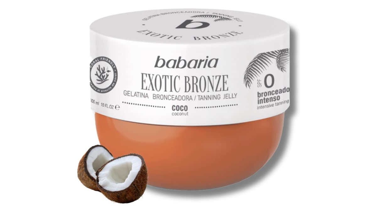 Crema bronceadora Babaria.