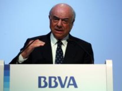 El presidente del BBVA, Francisco Gonz&aacute;lez. 