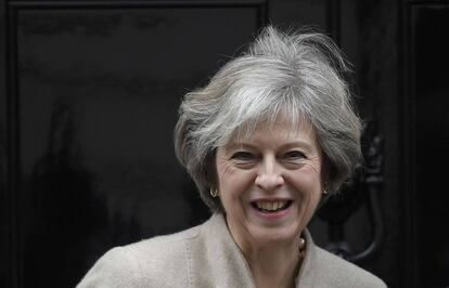 La primera ministra británica, Theresa May.