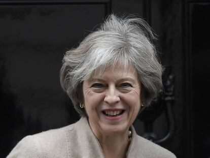 La primera ministra británica, Theresa May.