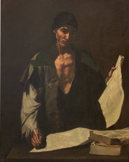 'Arquímedes', de José de Ribera, en el Museo del Prado.