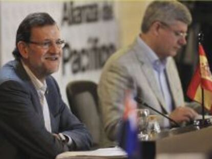 El presidente Mariano Rajoy en la inauguraci&oacute;n del Foro de la Alianza del Pac&iacute;fico en Cali (Colombia).