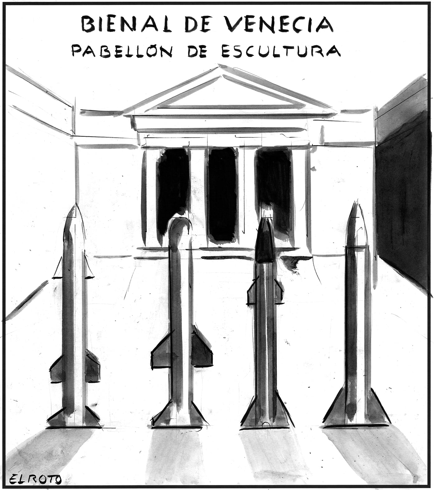 El Roto: escultura contemporánea