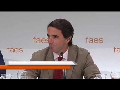 La doble cara de José María Aznar