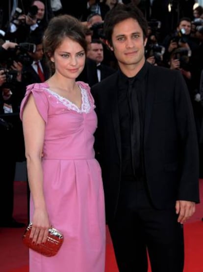 Gael Garcia Bernal y Dolores Fonzi, en 2010.