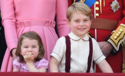 Carlota y Jorge de Cambridge.