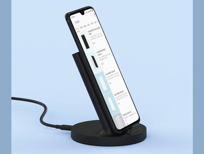 Xiaomi cargador inalámbrico y stand.