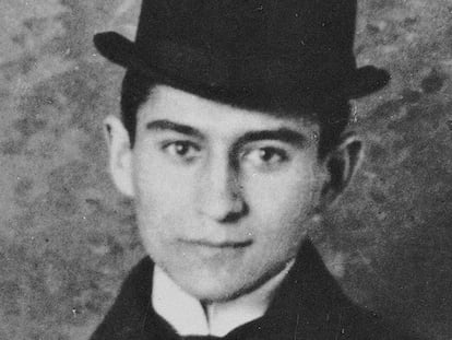 El escritor Franz Kafka.