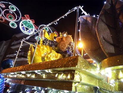 Una carroza de la cabalgata de Reyes en Alcobendas.
AYUNTAMIENTO DE ALCOBENDAS
03/01/2022