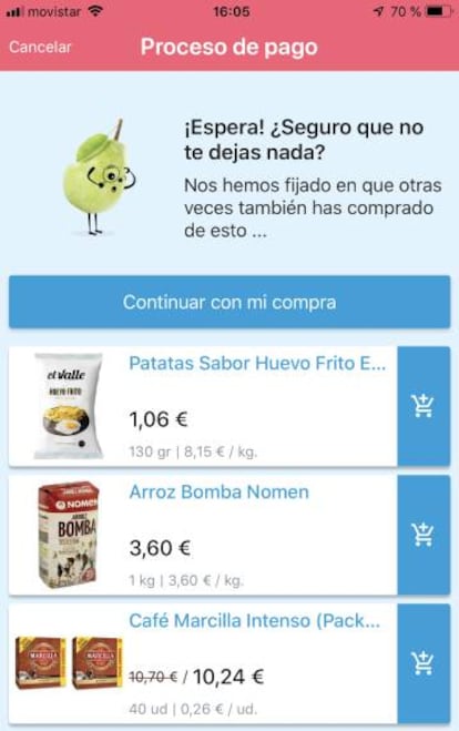 Aplicación móvil de Ulabox.