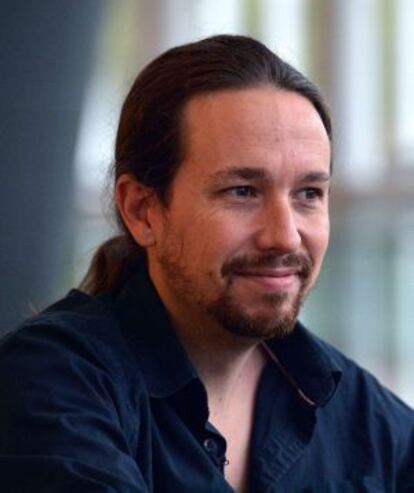 El l&iacute;der de Podemos, Pablo Iglesias. 
 