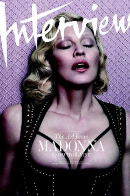 Madonna per a la revista Interview.