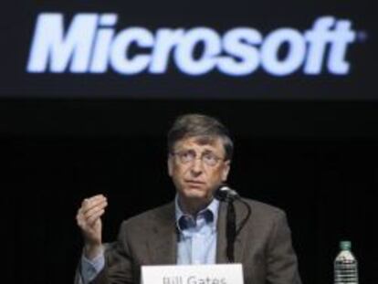 El presidente de Microsoft Bill Gates.