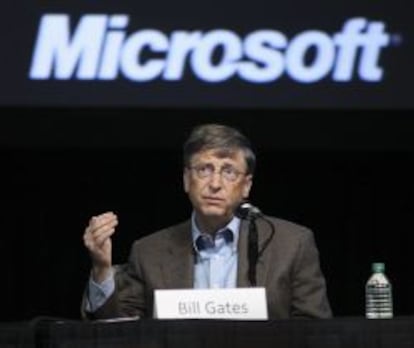 El presidente de Microsoft Bill Gates.