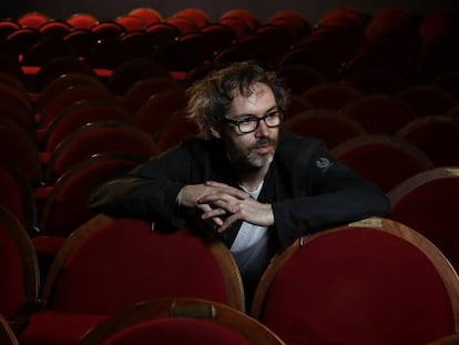 El músico James Rhodes en el Teatro Pavón de Madrid.
 