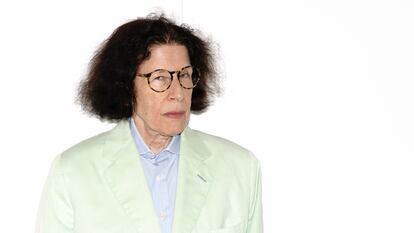 A escritora norte-americana Fran Lebowitz, durante uma visita a Madri em 2018.