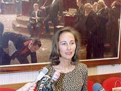 La ex ministra socialista Ségolène Royal, en París en 1995.