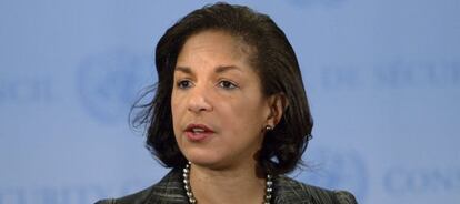 La exembajadora de EE UU en la ONU Susan Rice.