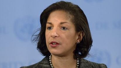 Susan Rice, hasta ahora embajadora de EE UU en la ONU.