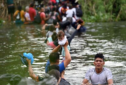 Migrantes frontera Estados Unidos Título 42