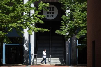 Edificio del Campus Nord de la Universidad Politécnica de Cataluña (UPC), este lunes.