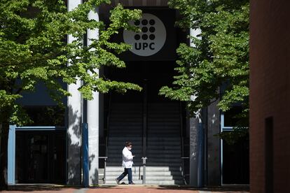 Edificio del Campus Nord de la Universidad Politécnica de Cataluña (UPC), este lunes.