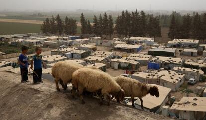 Campo de refugiados en Deir Zanun, en L&iacute;bano.