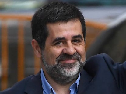 Jordi Sànchez a la seva entrada a l'Audiència Nacional l'octubre del 2017.