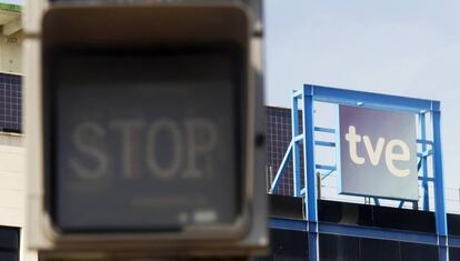 Instalaciones de Televisión Española en Madrid.