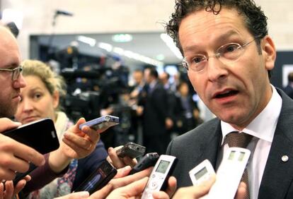 El presidente del Eurogrupo, el holandés Jeroen Dijsselbloem.