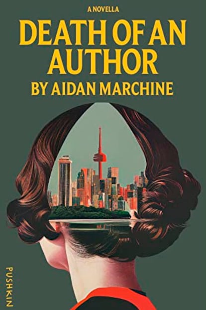 Portada de 'Death of an Author', de Aidan Marchine.