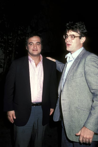 John Belushi y Dan Aykroyd en Beverly Hills.