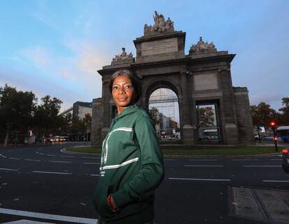 Lydie, de Costa de Marfil, de 33 años y con una hija de 15.