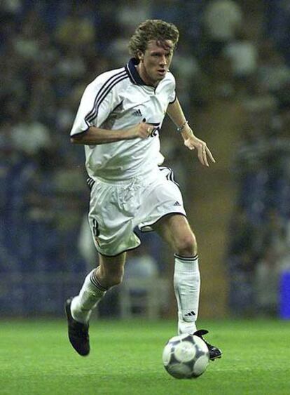 McManaman, en 2000 con el Madrid.